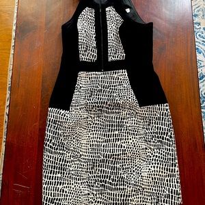 Black and white dress